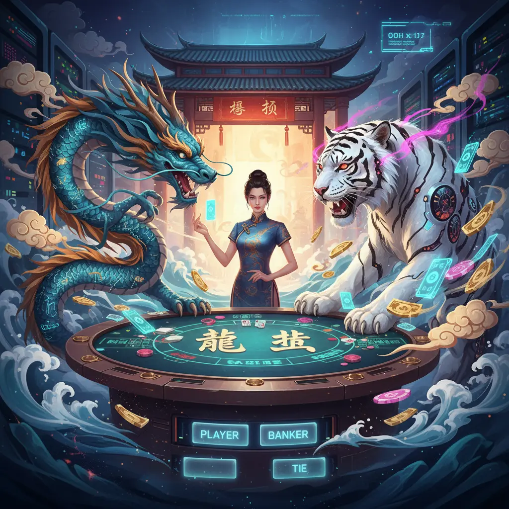 真人荷官遊戲 - 龍虎