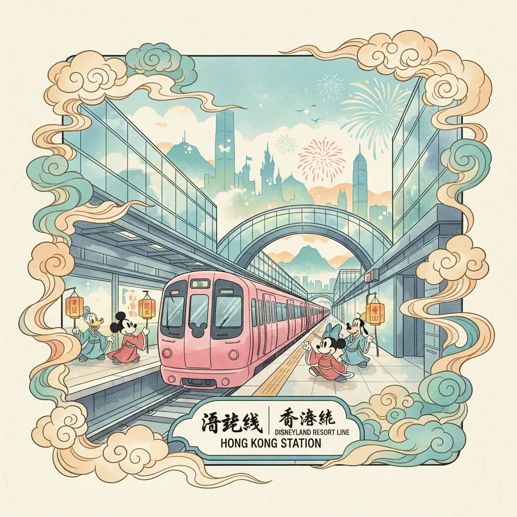 香港站 - 迪士尼綫