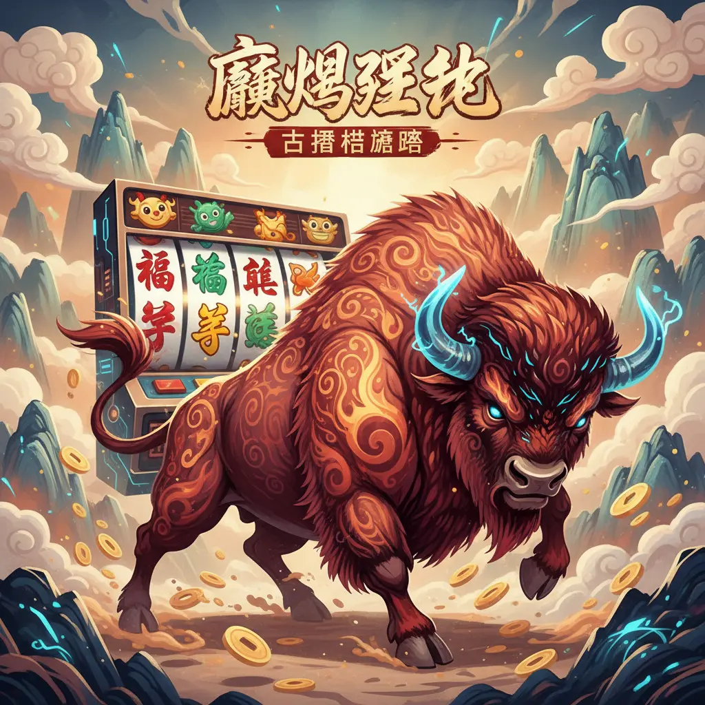 老虎機遊戲 - 瘋狂野牛
