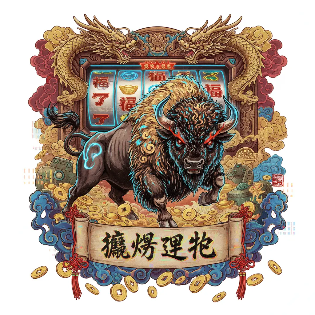 吃角子老虎機 - 瘋狂野牛