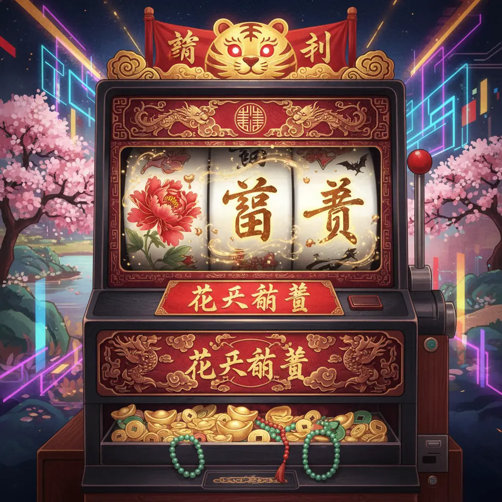 吃角子老虎機 - 花開富貴