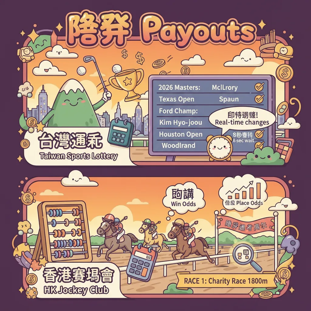賠率怎麼算？從運彩到賽馬的派彩實例