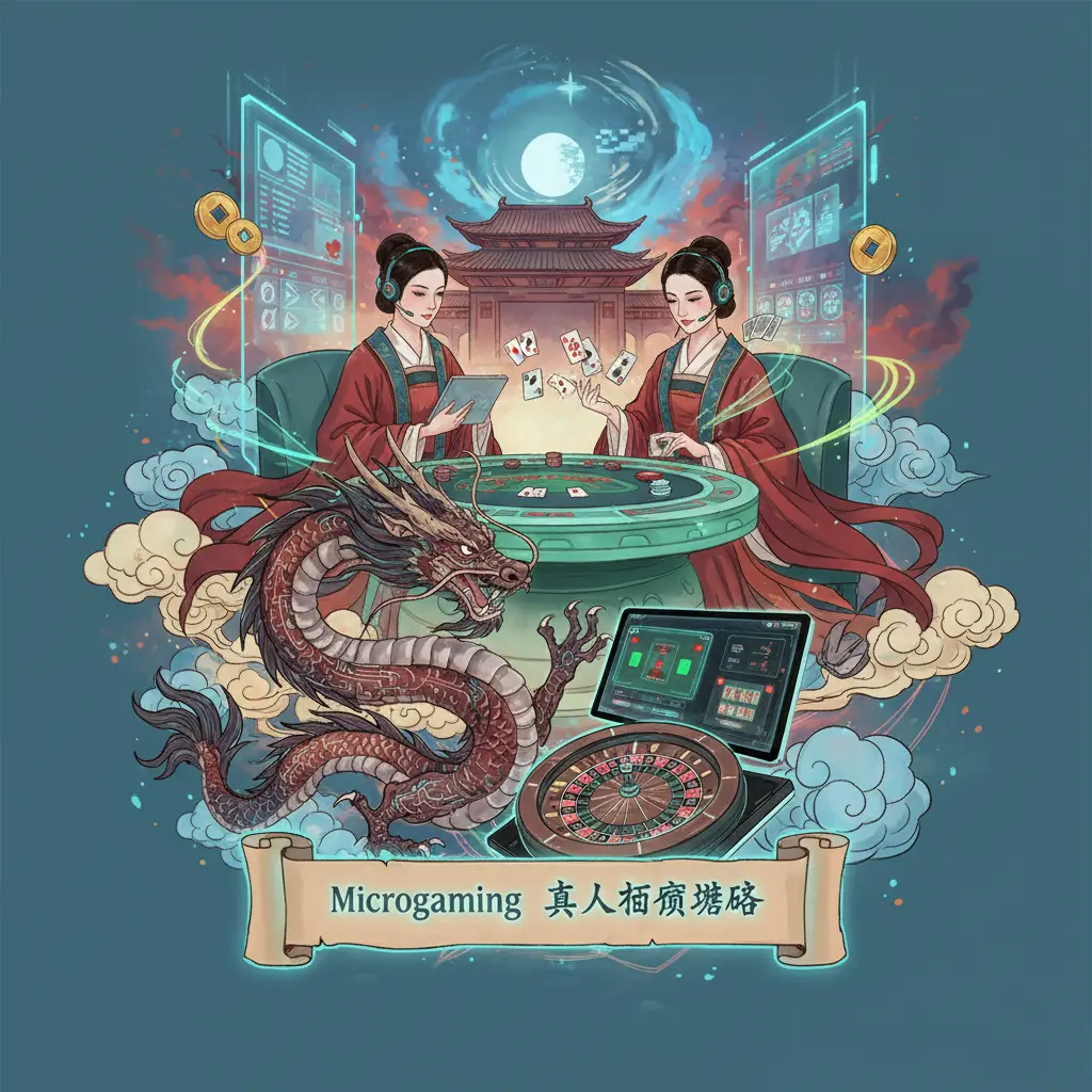 真人荷官遊戲 - Microgaming